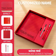 Personalized Notebook Soft Cover A5 with Name & Phone Number