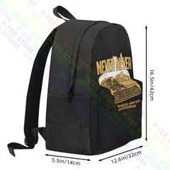 80S Film Crocodile Dundee Inspired Large Capacity Backpack