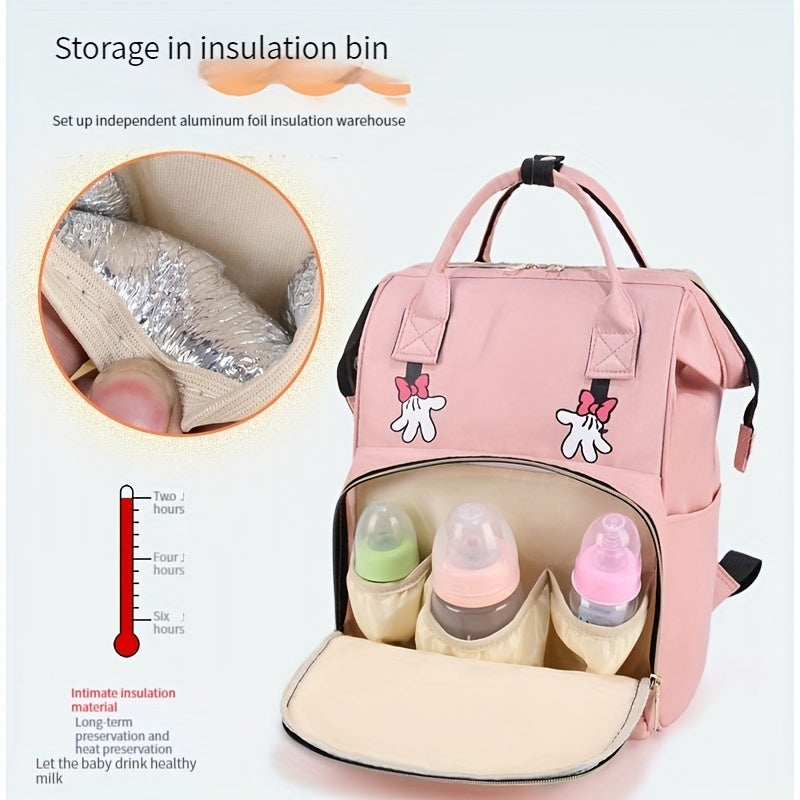 High Density Baby Diaper Bag Waterproof Backpack