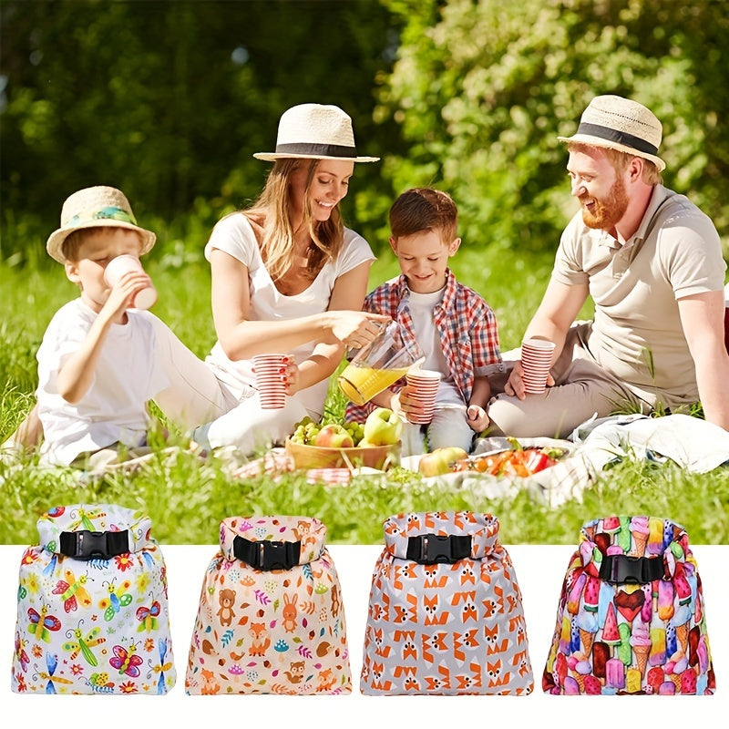 One Pack Snap Diaper Bag Easy To Carry Can Be Hanged More Convenient