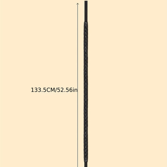 Flat Polyester Shoelaces Plain Weave 72"