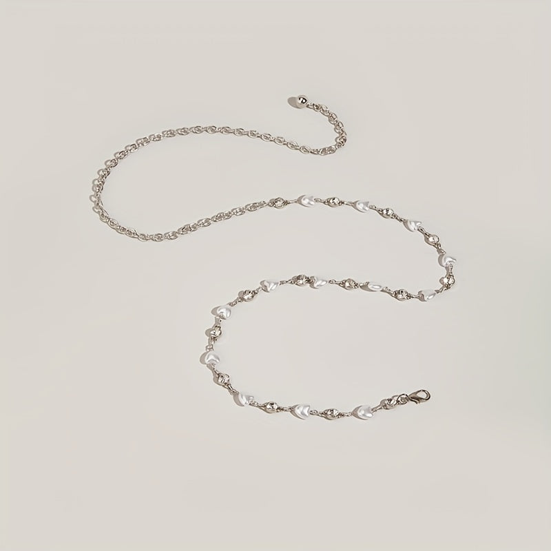 Heart Shaped Beads Tassel Belly Chain for Women