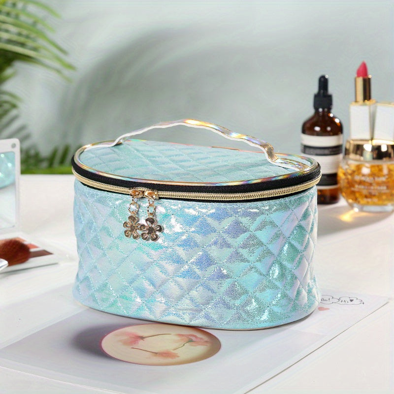 Laser Makeup Handbag Travel Zipper Cosmetic Bag Toiletry Wash Bag