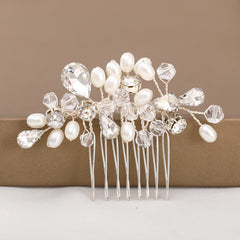 Crystal Bridal Hair Comb Rhinestone Wedding Headpiece
