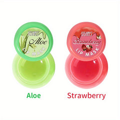 Strawberry Lip Mask Serum with Natural Plant Extracts