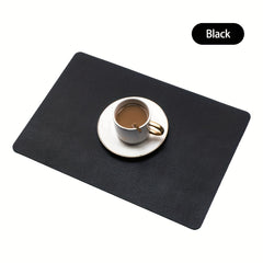 Waterproof Placemats Set of 2 Heat Stain Scratch Resistant Non Slip Table Mat