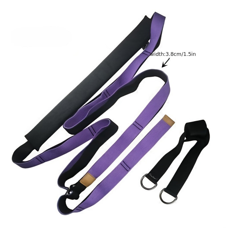 Adjustable Yoga Stretching Strap Leg Back Assist Trainer for Ballet Dance
