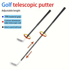 Adjustable Golf Double Sided Push Rod Head