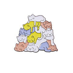Cartoon Cat Paw Brooch
