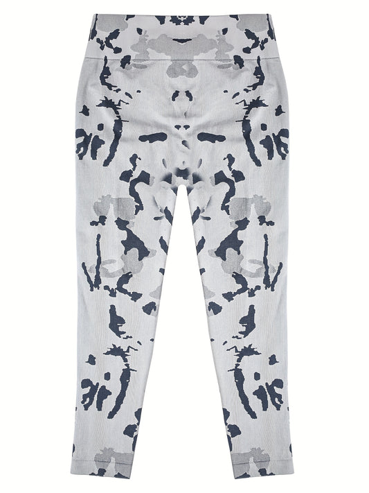 Camouflage Print High Waist Yoga Leggings Women's Activewear