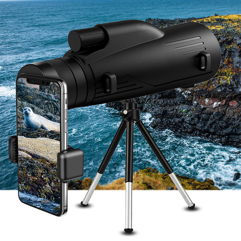 High Def Monocular Telescope, 50mm Lens, ABS Material