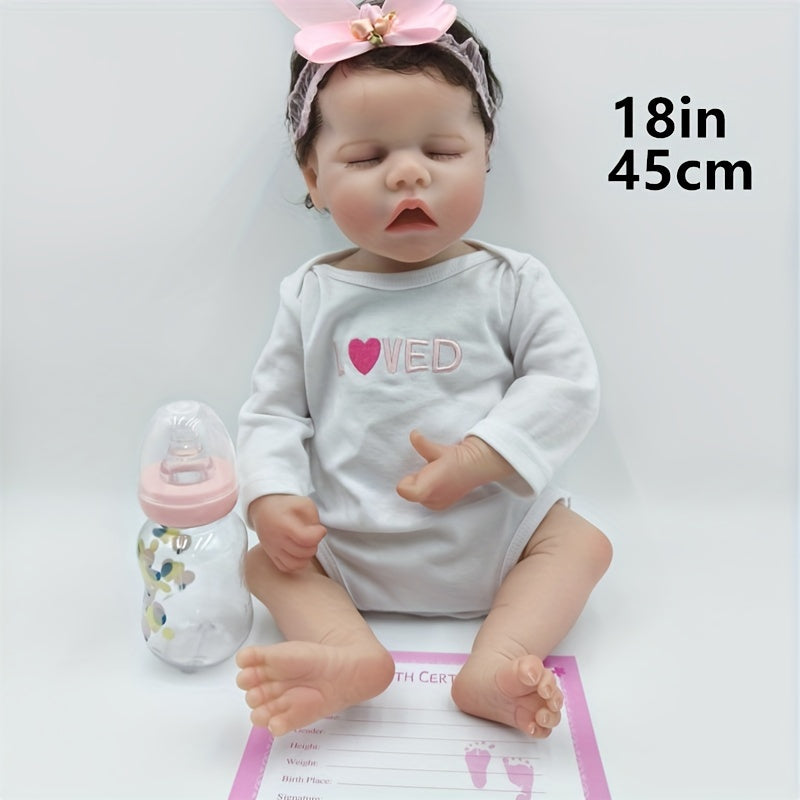 45 Reborn Doll Flowers Dress Birthday Gift