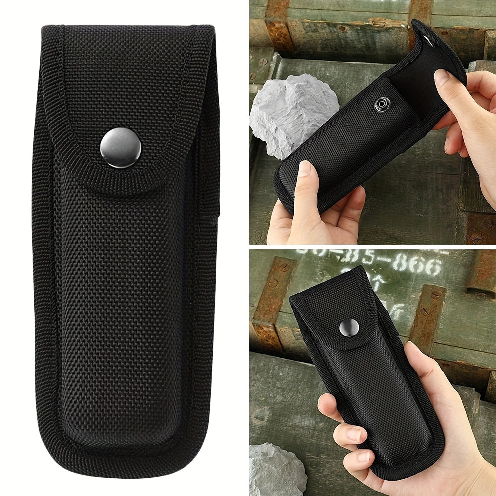 Durable Scabbard Flashlight Case Torch Holder For Outdoor