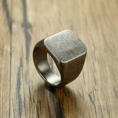 Men's Stainless Steel Ring Band Size 10