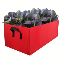 1pc Felt Grow Pots Rectangle Growing Pots Fabric Planting Bags