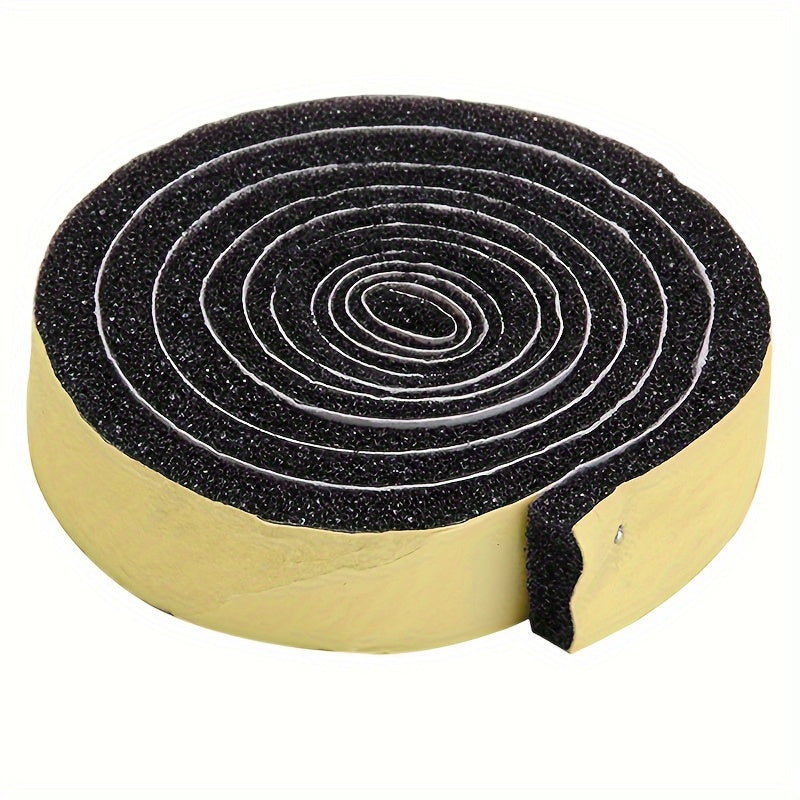 4pcs Set Adhesive Foam Strip Gap Tape Soundproof For Windows