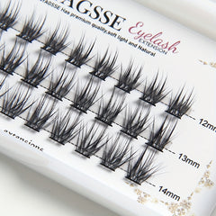 DIY Eyelash Extensions 36 Clusters C D Curl 13 15mm