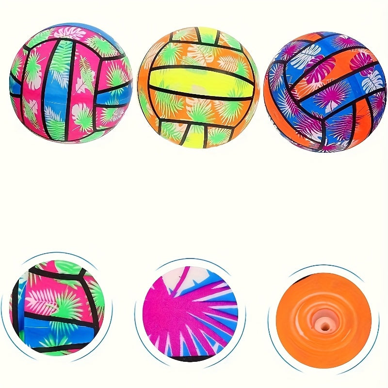 Inflatable Colorful Beach Volleyball High Performance PVC Indoor & Outdoor Play