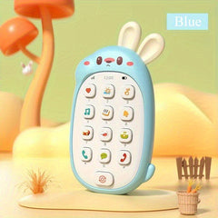 Baby Cell Phone Toy with Early Education & Music Sensory Rabbit Learning Phone