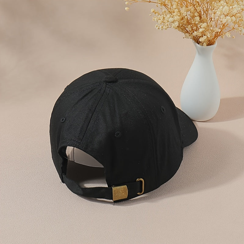 Dog Mom Embroidery Baseball Cap Solid Sun Hat Adjustable Dad Hat Women