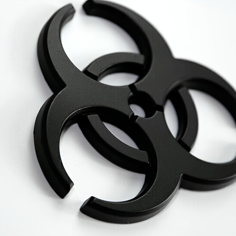 Metal Emblem Car Decal: Nuclear Umbrella Resident Sticker