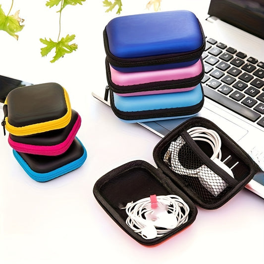 Mini Zipper Storage Bag Lightweight Travel Organizer Data Cable Bag