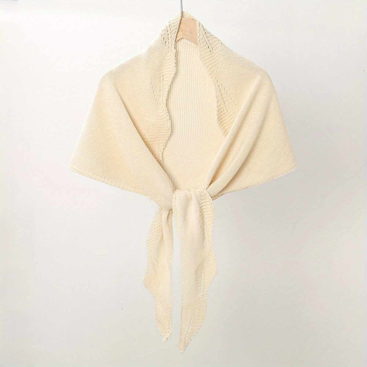 Geometry Knitted Sunscreen Shawl for Women