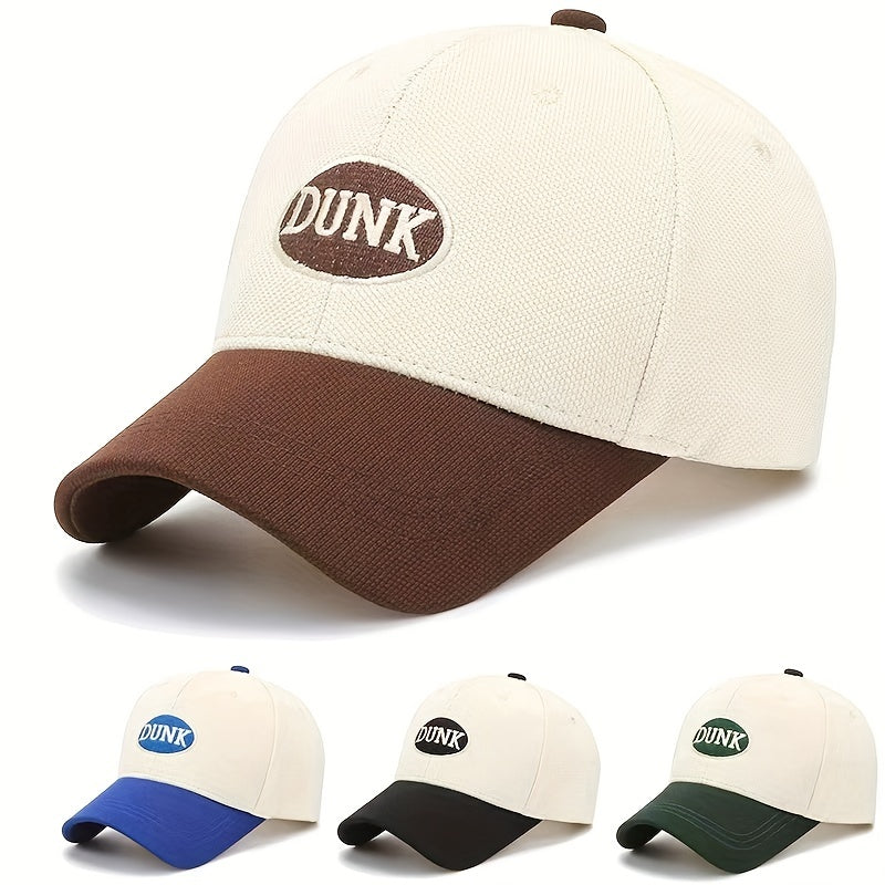 Unisex Embroidered Baseball Cap Cotton Couple Dad Hats