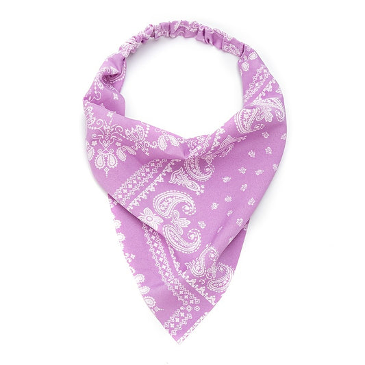 Floral Hair Scarf Bandanas Headbands Elastic Hair Bands Hair Scrunchies