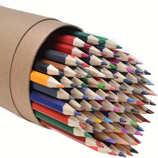 72 Colored Pencils Set for Adult Coloring Books