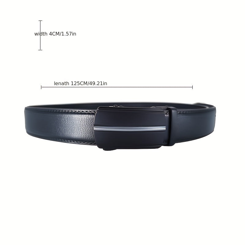 Men's Business Belt Automatic Buckle Belts Jeans Pants Father's Christmas