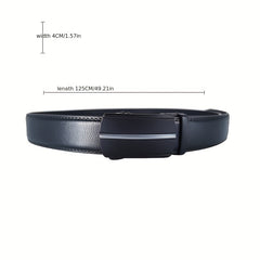 Men's Business Belt Automatic Buckle Belts Jeans Pants Father's Christmas