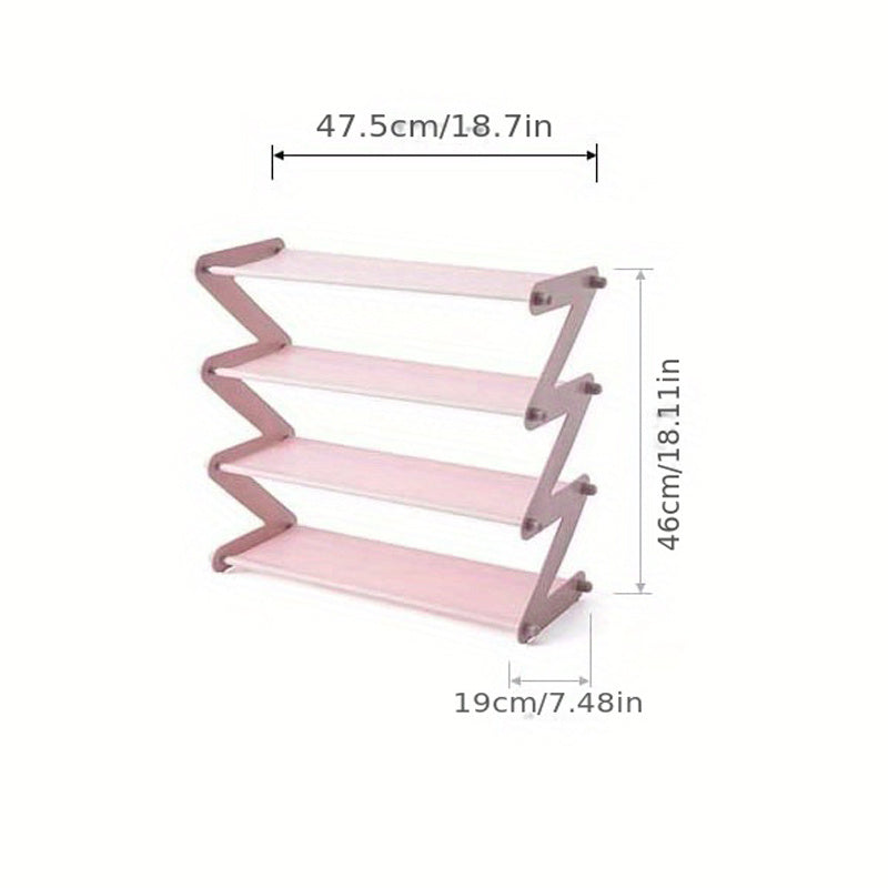 Non-woven Shoe Rack for Home Use Dormitory Bedroom Assembly