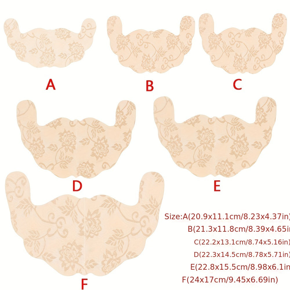 Jacquard Lifting Nipple Covers Push Up Pasties