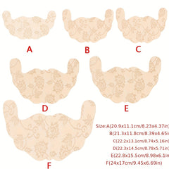 Jacquard Lifting Nipple Covers Push Up Pasties