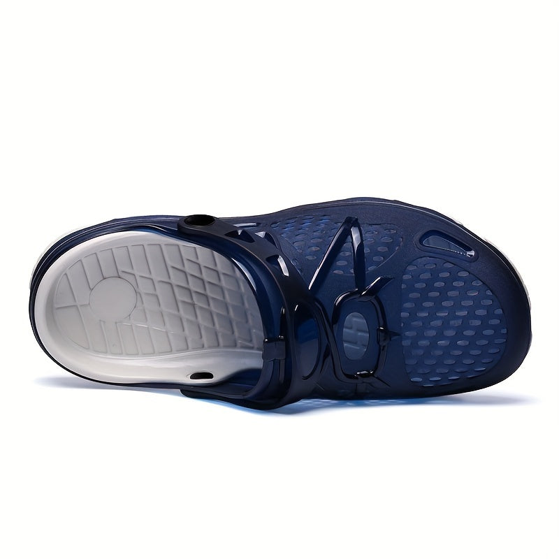 Men's Lightweight Comfy Clogs Hollow Out Non Slip Garden Shoes