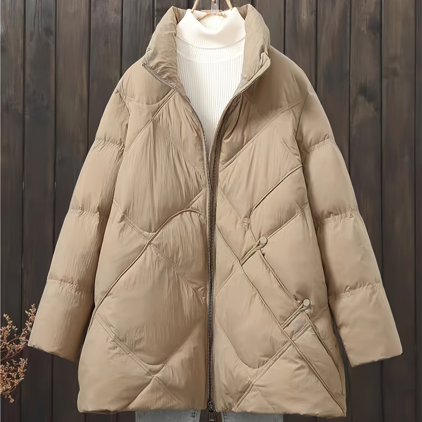 Casual Thickened Puffer Coat Plus Size Winter Jacket