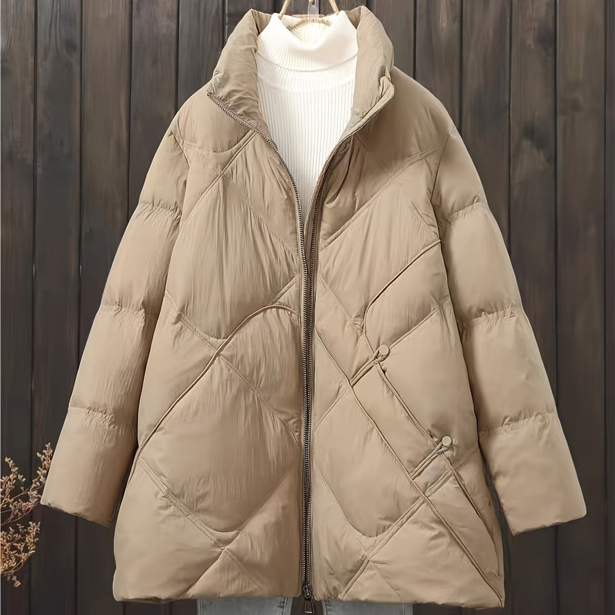 Casual Thickened Puffer Coat Plus Size Winter Jacket