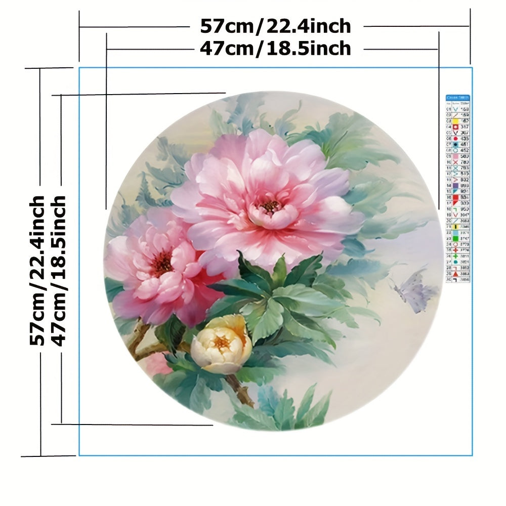 Flowers & Butterflies DIY 11CT Embroidery Cross Stitch Kit Craft Needlework