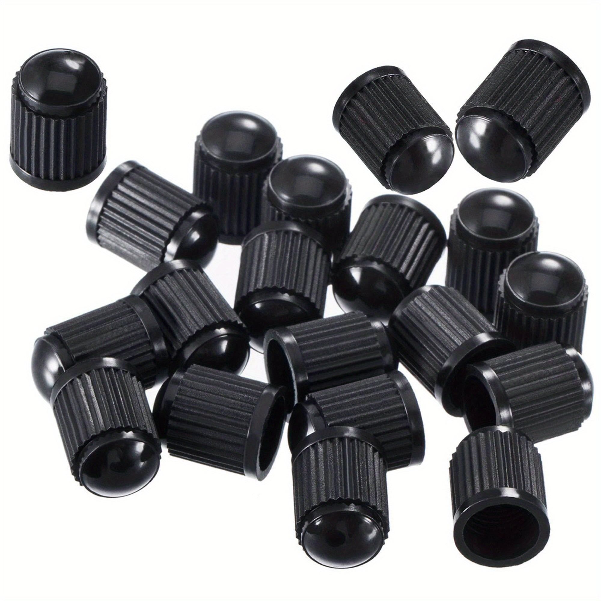 100pcs Universal Valve Dust Covers for Bikes Cars