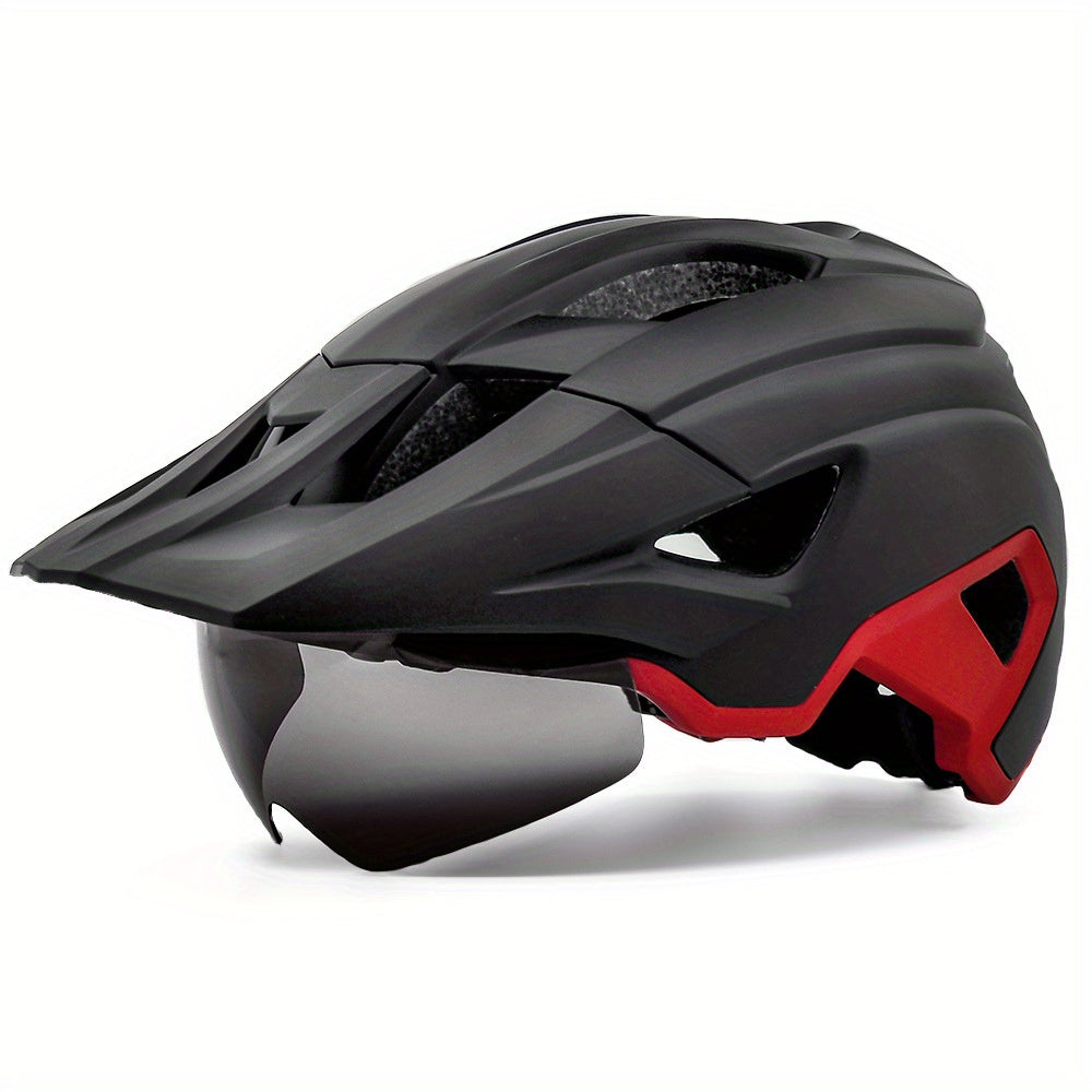 Lightweight Mountain Bike Helmet for Men and Women, Head Circumference 22.44-24
