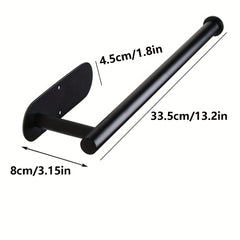 Wall Mounted Paper Towel Holder Dispenser Iron Storage Rack