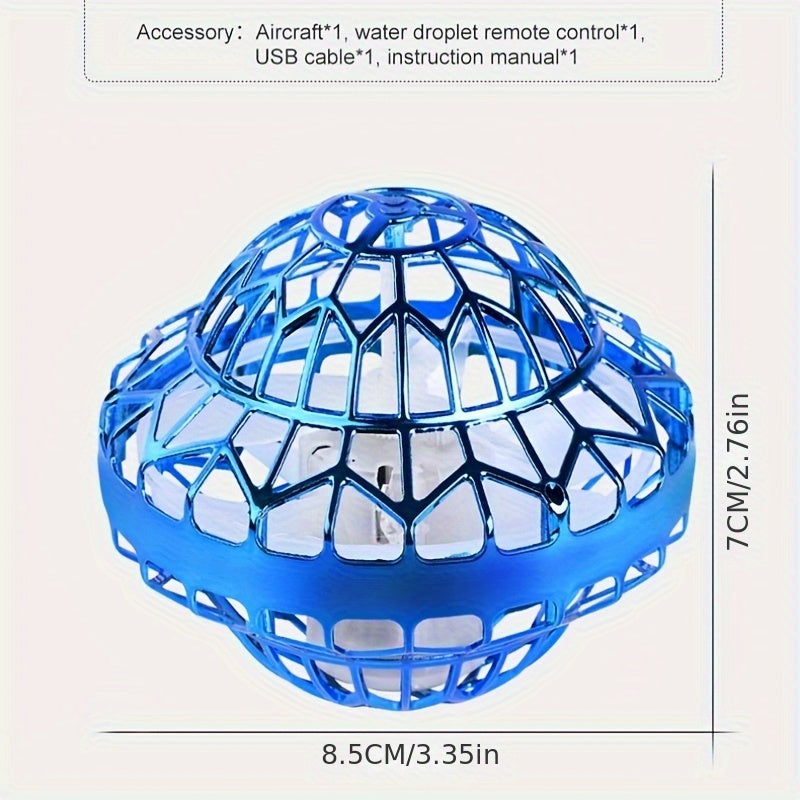 Toy Flying Gyroscope Magic Spinning Ball Rotating Hovering Flight Ball