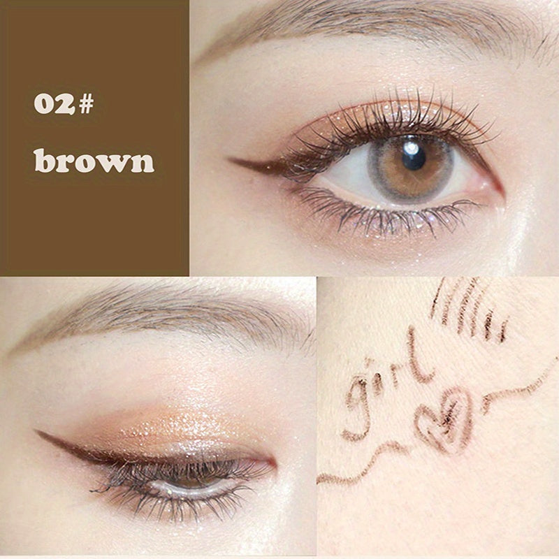 Natural Look Eyeliner Gel Pen Long Lasting Waterproof Sweat Proof