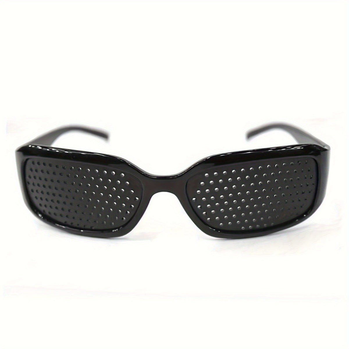 Classic Needle Hole Glasses For Men Women Daily Decors