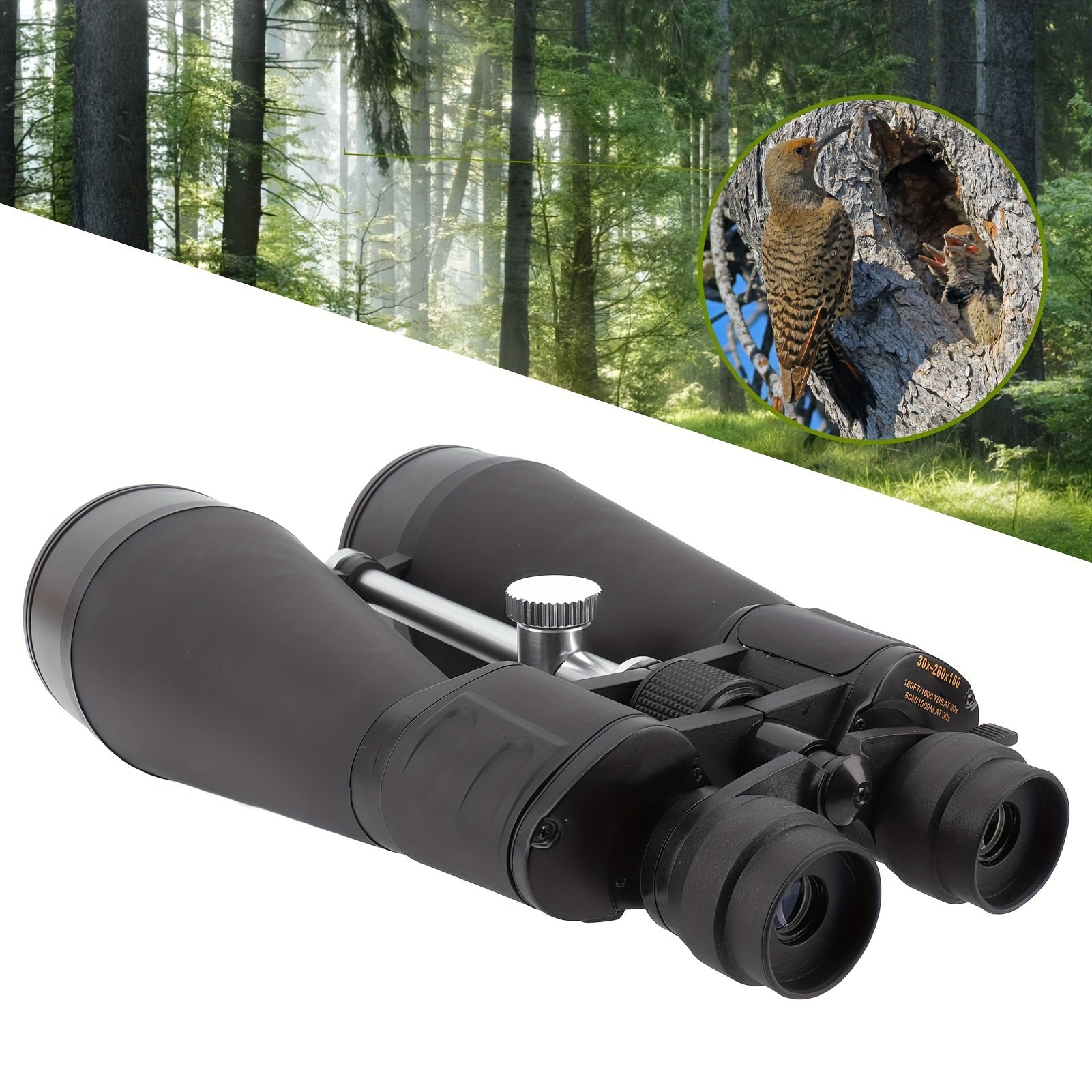 Powerful HD Portable Binoculars With Coating for Bird Watching Hiking