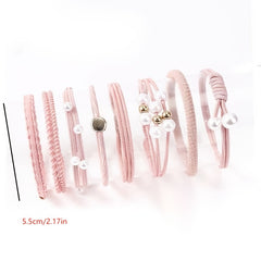 Seamless Hair Tie Hair Rope No Crease Ponytail Holders