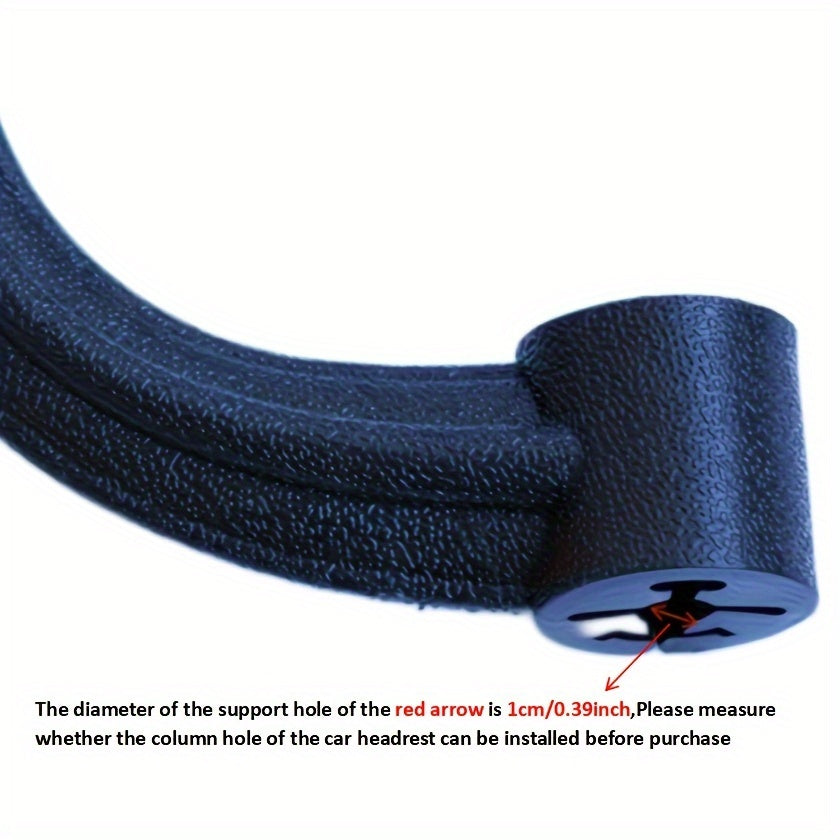 Car Rear Row Hanging Clothes Rack, Seat Back Bracket 1pc