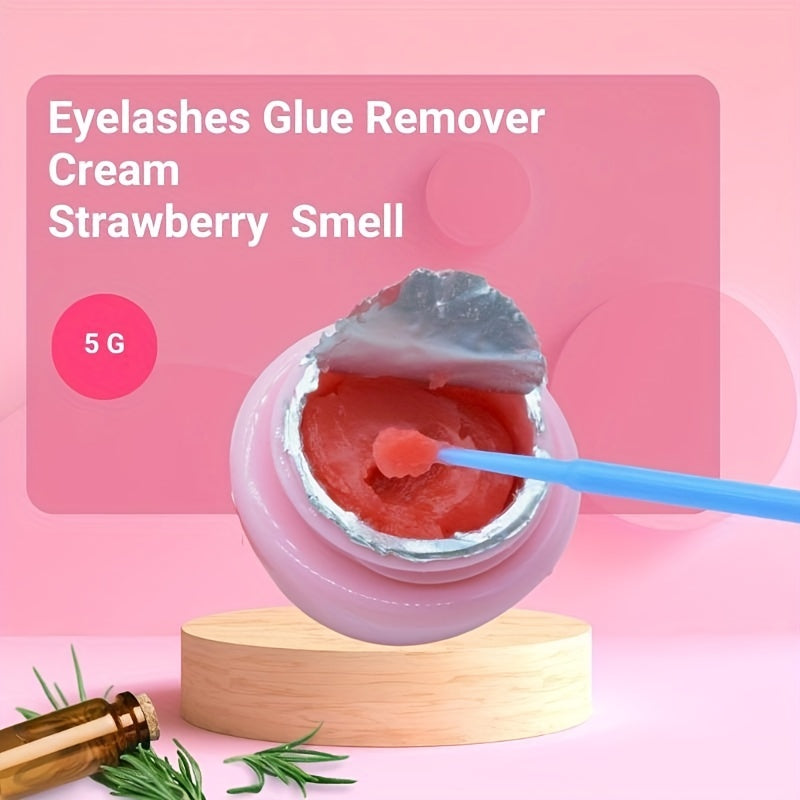 Jeen Eyelash Glue Remover Cream 5g Strawberry Flavor
