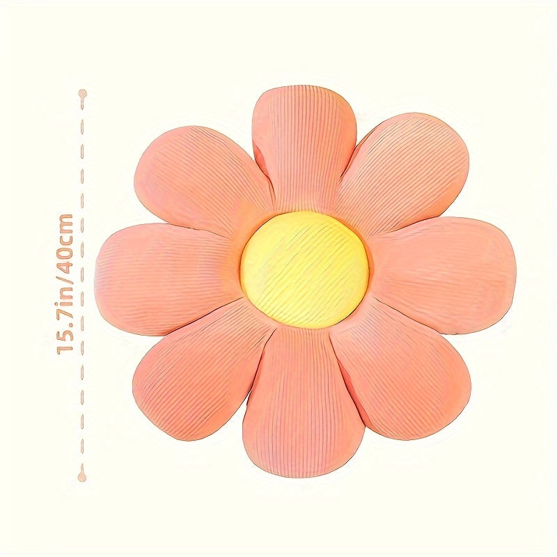 Sunflower Plush Cushion - Room Decoration Flower Pillow